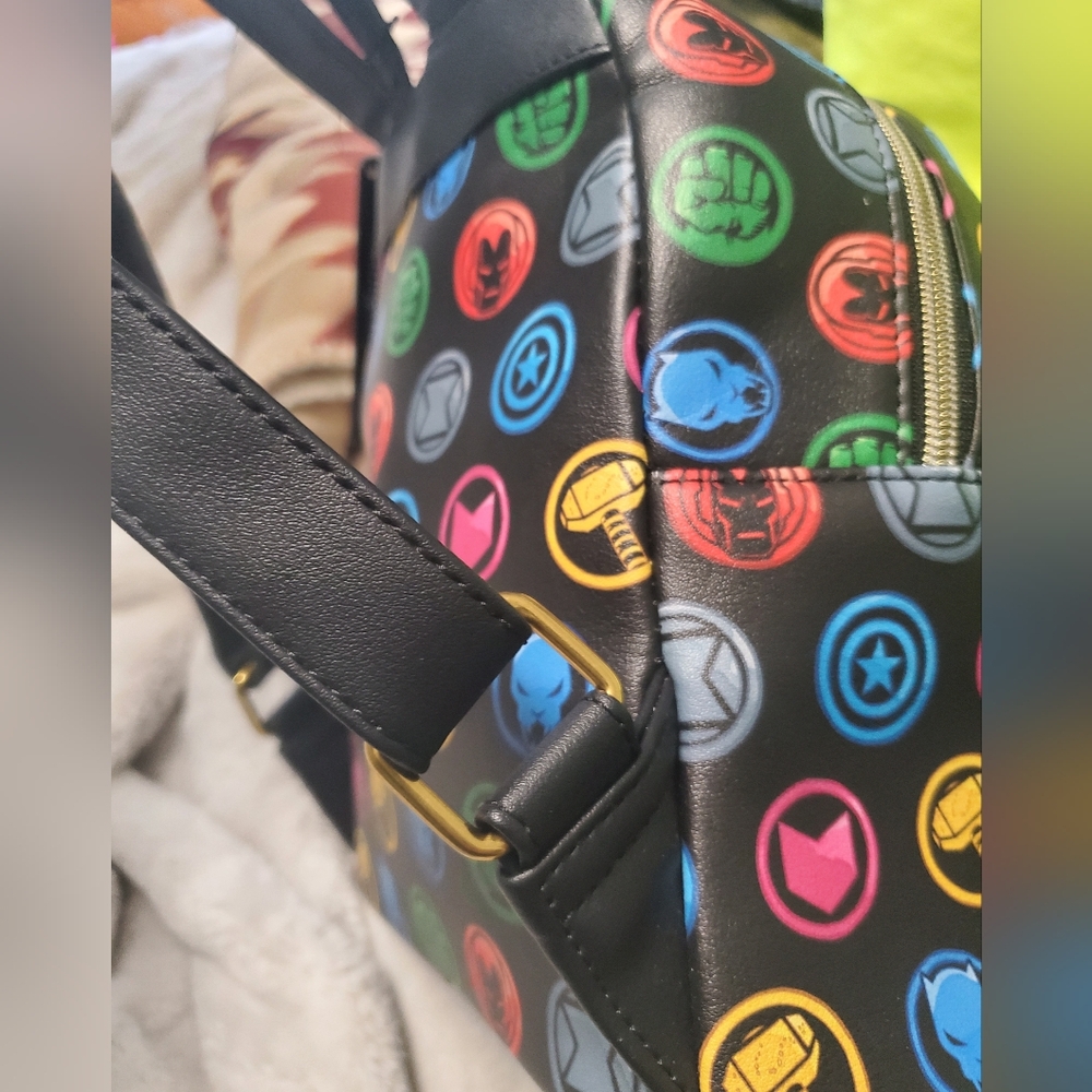 Loungefly Marvel Chibi Avengers Mini Backpack - Picture 11 of 12